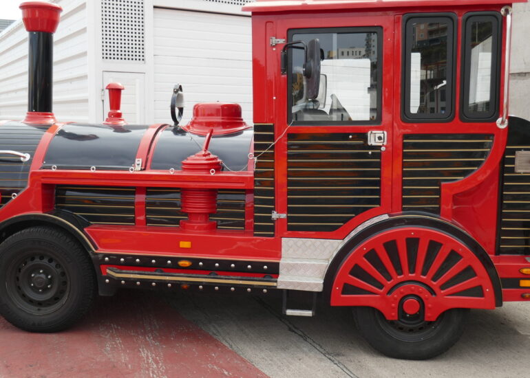 38. Santa Cruz de La Palma, la loco du petit train touristique